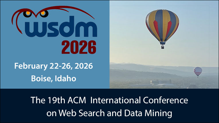 ACM International Conference on Web Search and Data Mining