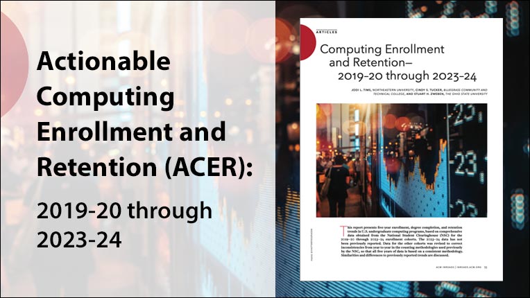 Computing Enrollment and Retention: 2019-20 through 2023-24