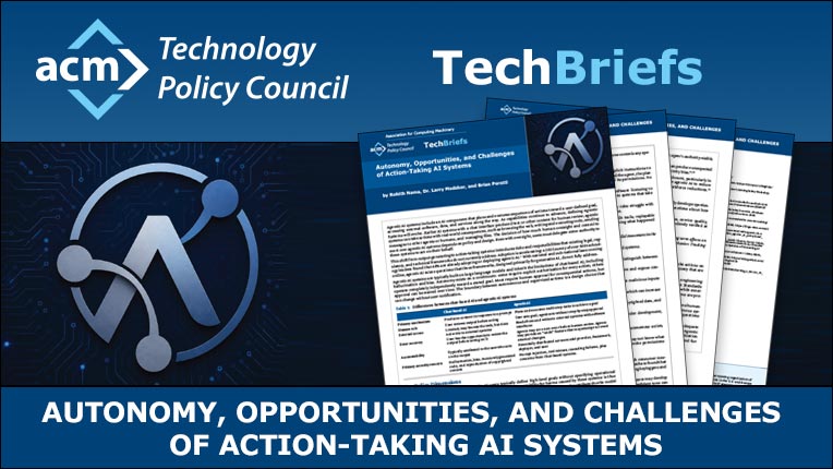 TechBrief on Action-Taking AI Systems